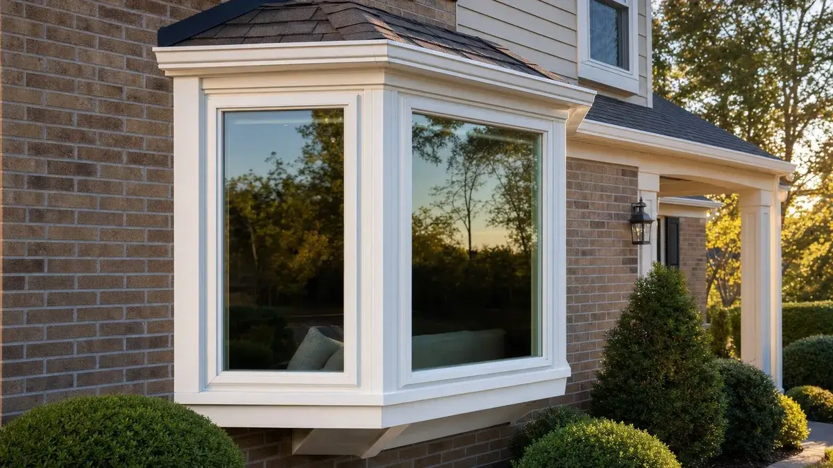 Bay window from the exterior