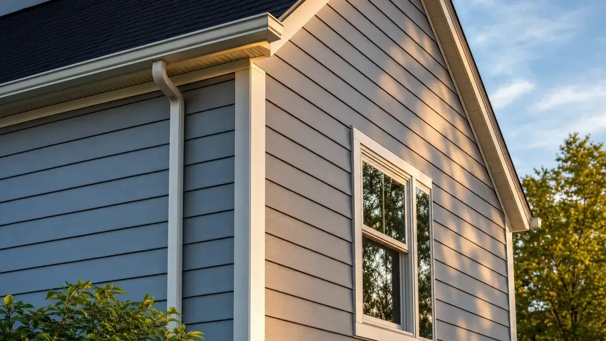 A St. Charles home after a full siding replacement